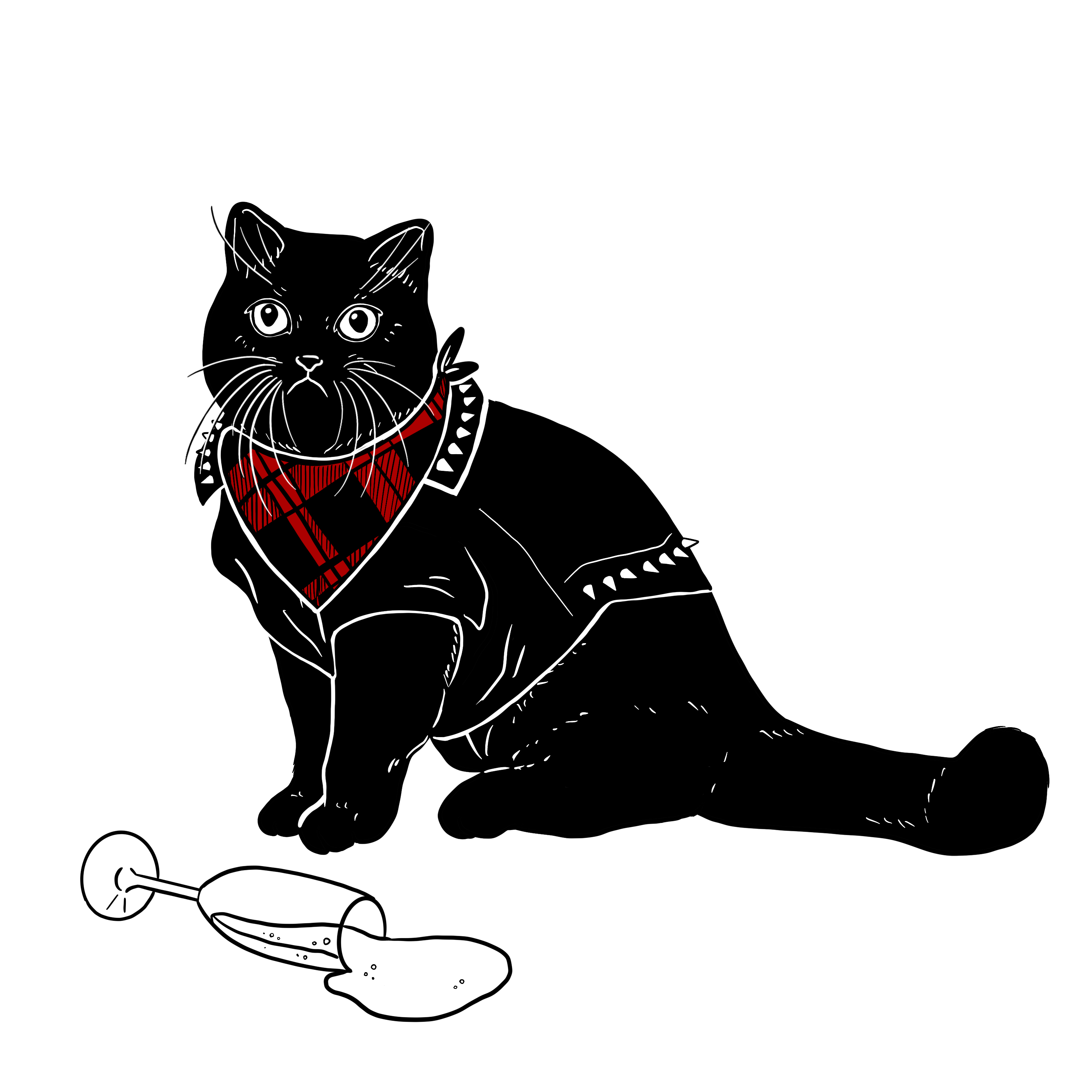 The Sad Cat #5390