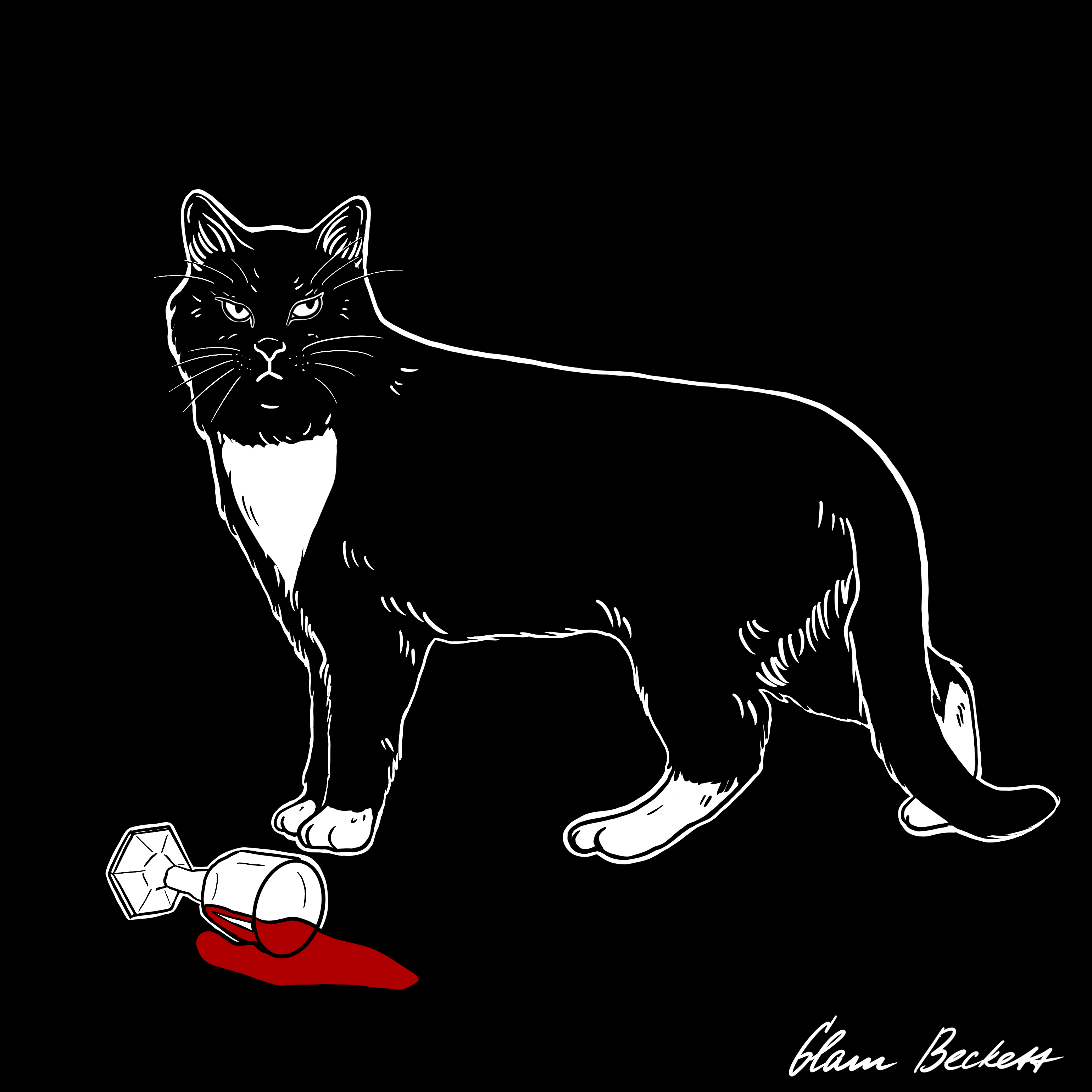 The Sad Cat #5844
